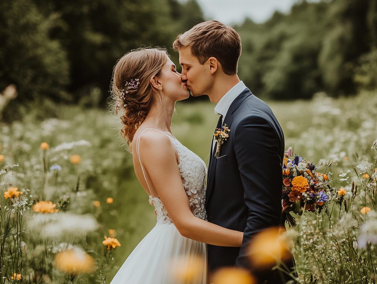 Romantische Hochzeit in Dänemark